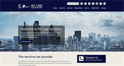 Desktop Screenshot of nclaw.co.uk